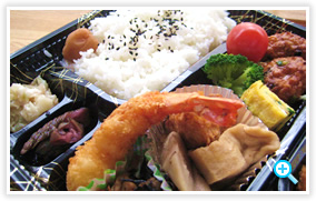 お弁当の一例